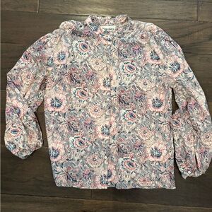 Antik Batik Multicolor Floral Blouse